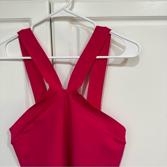 Chiara Boni Guendaline Halter Dress Knee length in pink size 2 - Picture 10 of 10